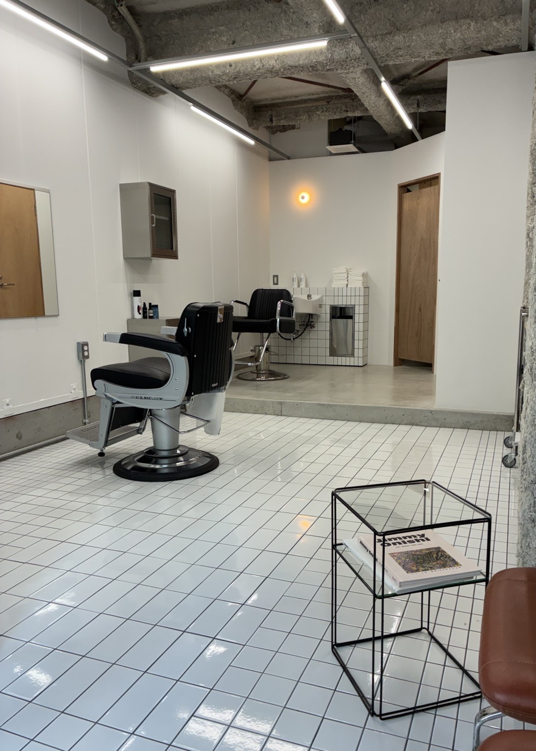 INSIDE THE SHOP